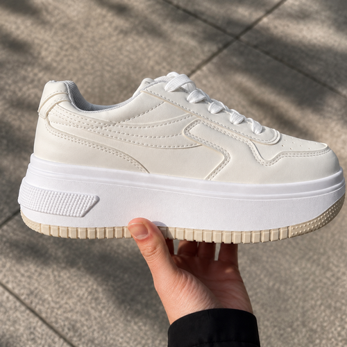 Zapatillas con plataforma completa
